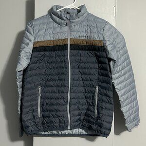 Eddie Bauer Ligthtweight Puffer Full Zip Jacket DOWN INSULATION Women's M